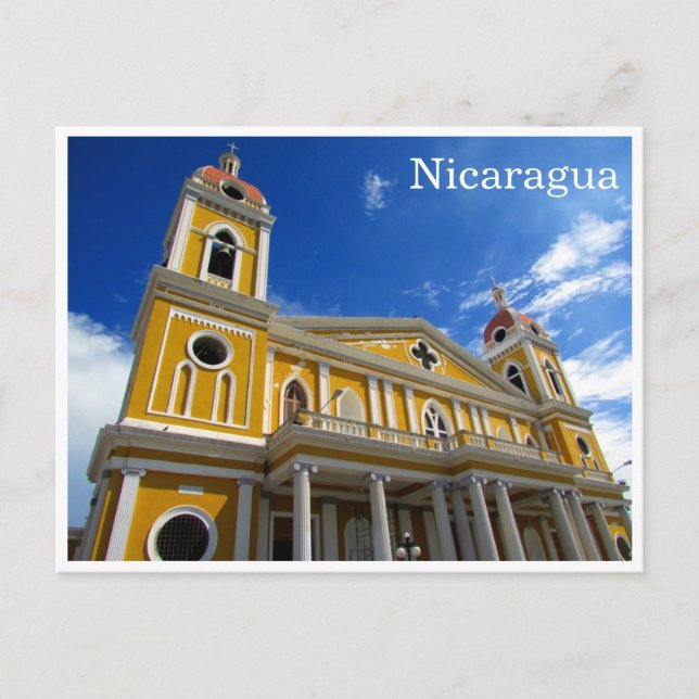 Cartão Postal catedral de granada (Frente)