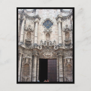 Cartão Postal catedral de havana