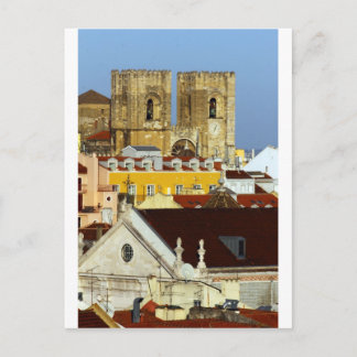 Cartão Postal Catedral de Lisboa, Lisboa, Portugal