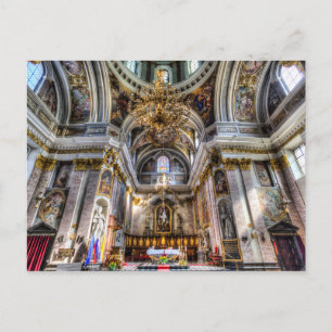 Cartão Postal Catedral de Ljubljana