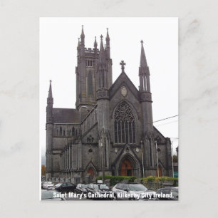 Cartão Postal Catedral de Maria santo, cidade de Kilkenny, Irlan