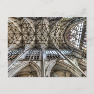 Cartão Postal Catedral de Minster de York