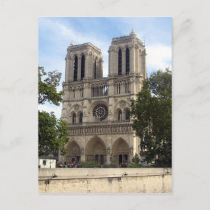 Cartão Postal catedral de notre dame