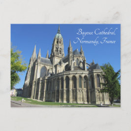 Cartão Postal Catedral de Notre Dame, Bayeux, França