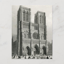 Cartão Postal Catedral de Notre Dame, Paris