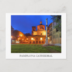 Cartão Postal Catedral de Pamplona