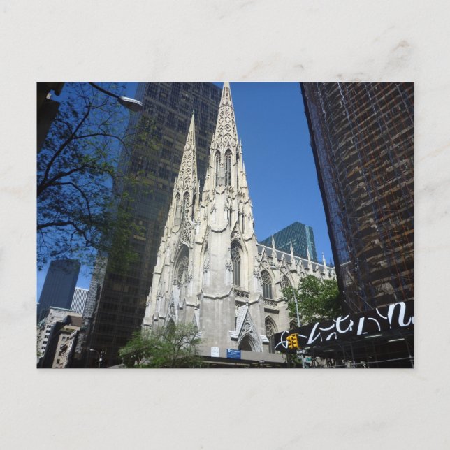 Cartão Postal catedral de patricos (Frente)