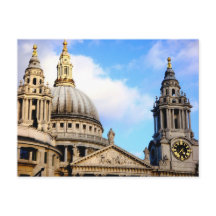 Catedral de Paul, rua, Londres, Cartão-postal