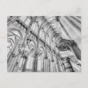 Cartão Postal Catedral de Reims Notre Dame Infravermelho
