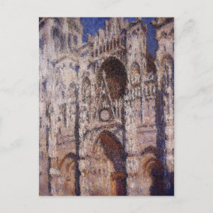 Cartão Postal Catedral de Rouen 01 por Claude Monet