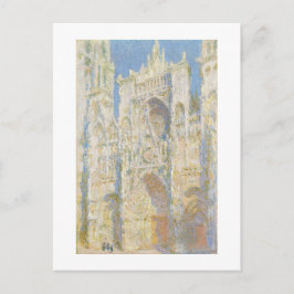 Cartão Postal Catedral de Rouen de Claude Monet, Fachada Oeste