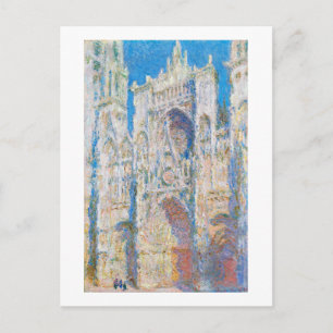 Cartão Postal Catedral de Rouen (Luz do Sol), Monet