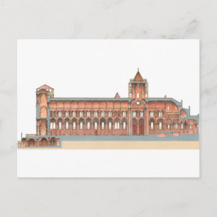 Cartão Postal Catedral de Santiago de Compostela Românica. 2