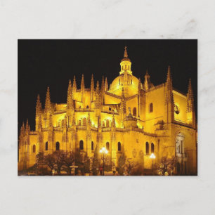 Cartão Postal Catedral de Segóvia, Espana