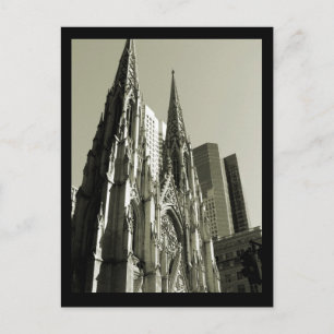 Cartão Postal Catedral de St. Patrick de NYC