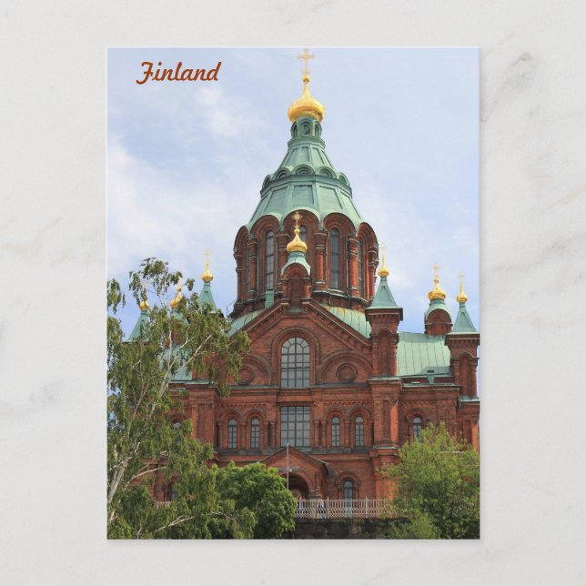 Cartão Postal Catedral de Upsenski (Frente)