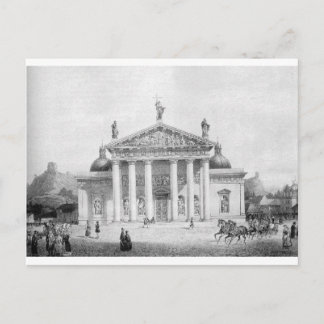 Cartão Postal Catedral de Vilnius, Lituânia por Vasily Sadovniko