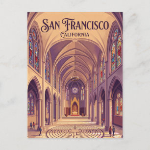 Cartão Postal Catedral Grace EUA