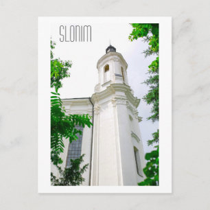 Cartão Postal Catedral Municipal da Arquitetura da Bielorrússia 