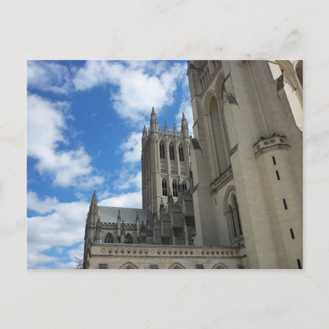 Cartão Postal Catedral Nacional, Washington, DC (Frente)