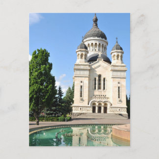 Cartão Postal Catedral ortodoxa de Cluj Napoca, Romênia