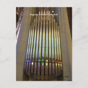 Cartão Postal Catedral Sagrada Familia