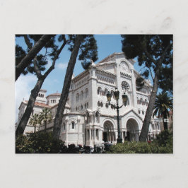 Cartão Postal Catedral Santo de Nicholas, no Mônaco