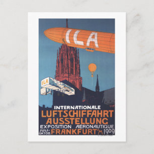 Cartão Postal Catedral vermelha - ?a exposição aeronáutica