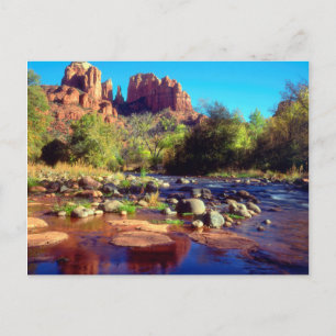 Cartão Postal Cathedral Rock reflecting in Oak Creek