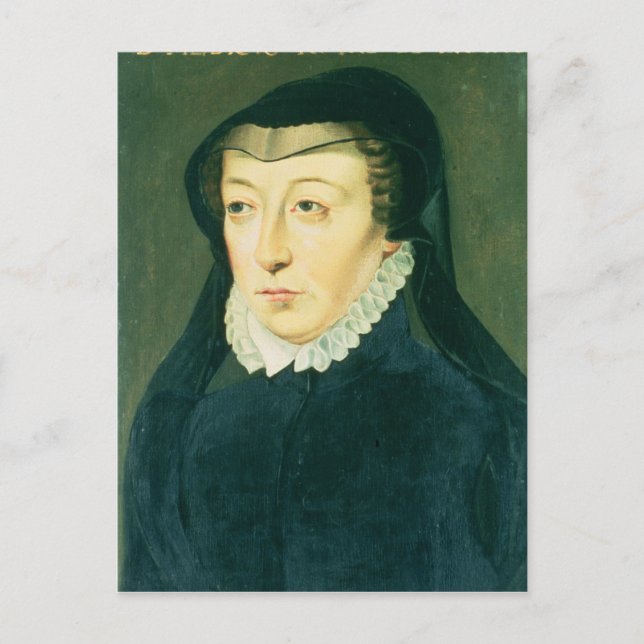Cartão Postal Catherine de Medici (Frente)