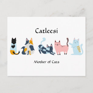 Cartão Postal Catleesi, Mãe dos Gatos