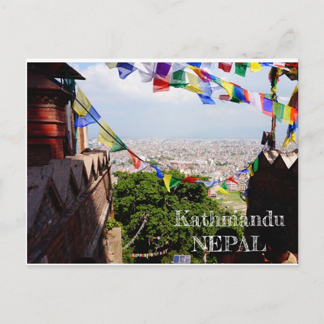 Cartão Postal Catmandu, Nepal (Frente)