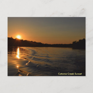 Cartão Postal Catoma Creek Sunset