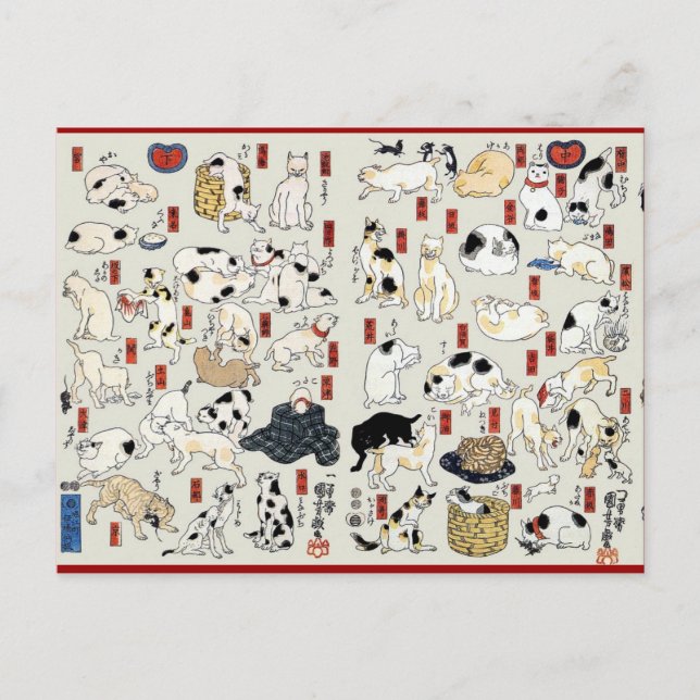 Cartão Postal Cats Galore (Frente)