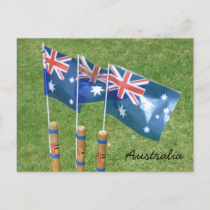 Cartão Postal caule de flag aussie