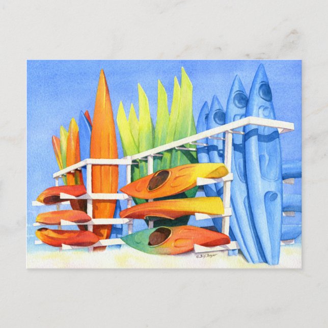 Cartão Postal Causeway Kayaks (Frente)