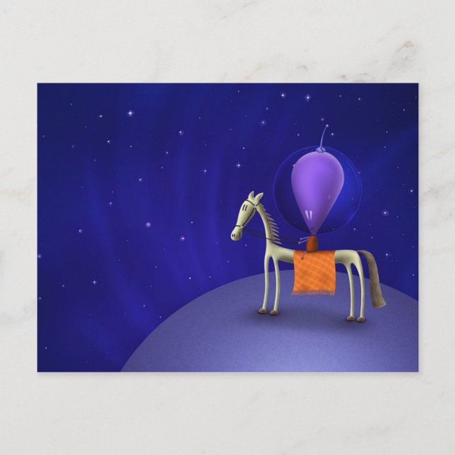 Cartão Postal Cavaleiro (Frente)