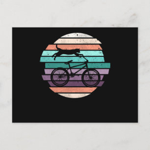 Cartão Postal Cavaleiro de motocross cat