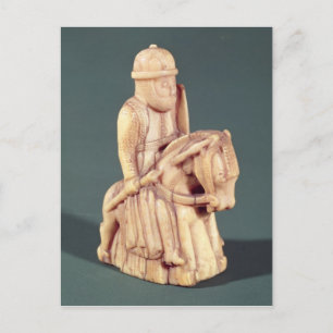 Cartão Postal Cavaleiro de um jogo de xadrez