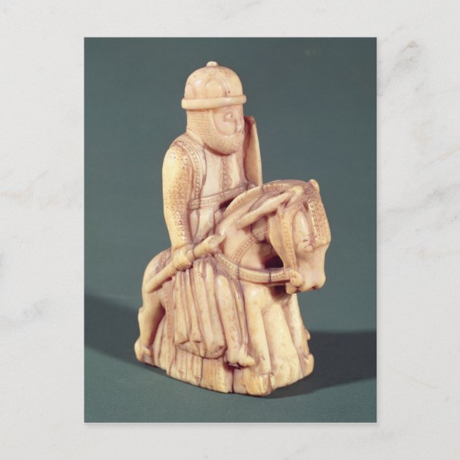 Cartão Postal Cavaleiro de xadrez (Frente)