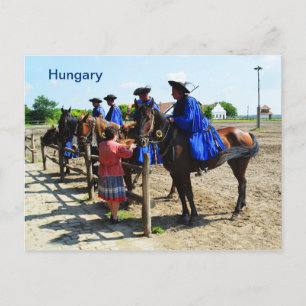 Cartão Postal Cavaleiros da Hungria