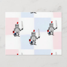 Cartão Postal Cavaleiros guerreiros