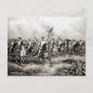 Cartão Postal Cavaleiros Rough: Coronel Theodore Roosevelt