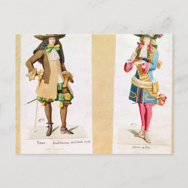 Cartão Postal Cavalheiro da Família Real (Frente)