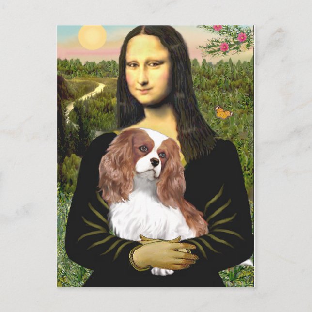 Cartão Postal Cavalier 2 (Bl) - Mona Lisa (Frente)