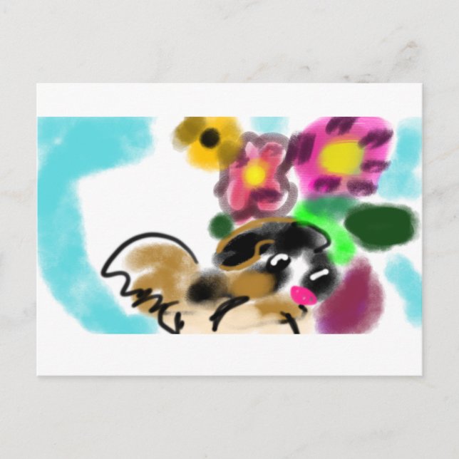 Cartão Postal Cavalier king charles spaniel  (Frente)