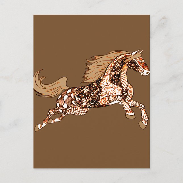 Cartão Postal Cavalo 3 (Frente)