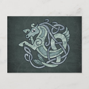 Cartão Postal Cavalo Celta