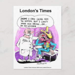 Cartão Postal Cavalo de Chumbo 2 Camisetas Engraçadas Com Água