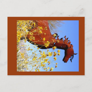 Cartão Postal "Cavalo de Ferro"